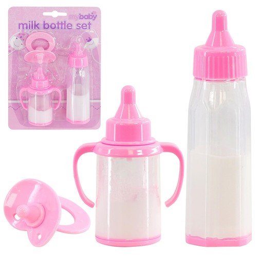 Baby dolls magic milk bottles - milk,