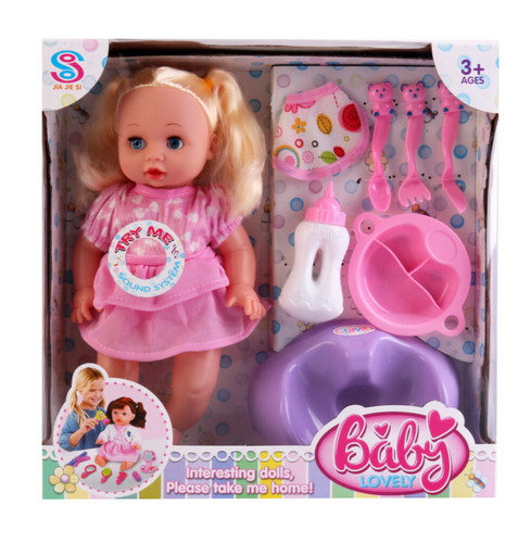 Baby doll feeding - doll,