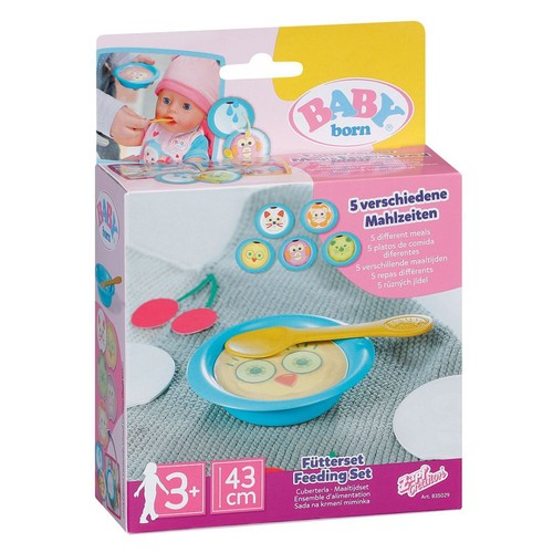 Baby born doll feeding - born,