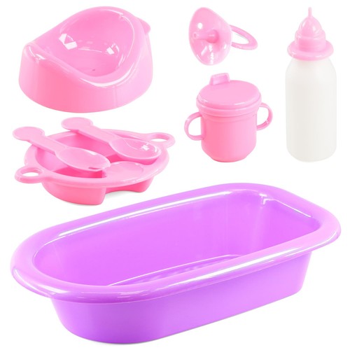 Bath feeding set doll milk - feeding,